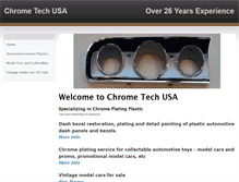 Tablet Screenshot of chrometechusa.com